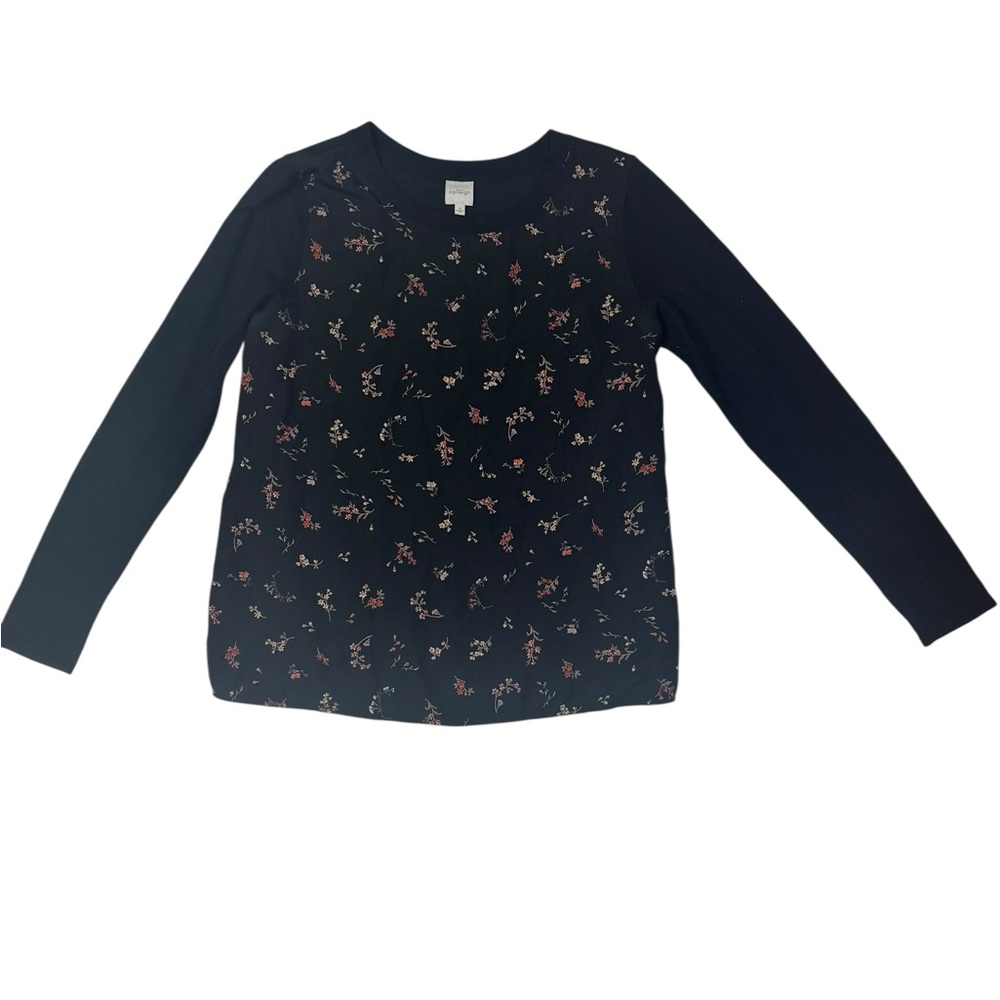 Kaileigh Floral Long Sleeve Top | Size‎ M